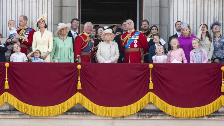 The new line of succession: Where the royal family members stand