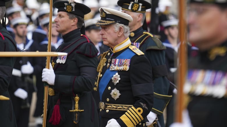 Watch: Royal family arrives at Westminster for queen's funeral
