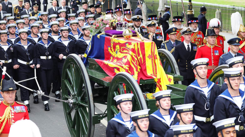 Watch Queen Elizabeth’s funeral procession to Westminster Abbey