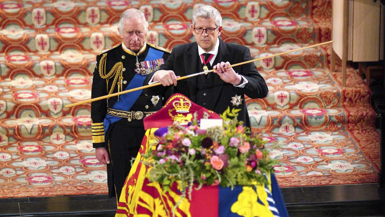 The 'breaking of the wand' at Queen Elizabeth's funeral explained