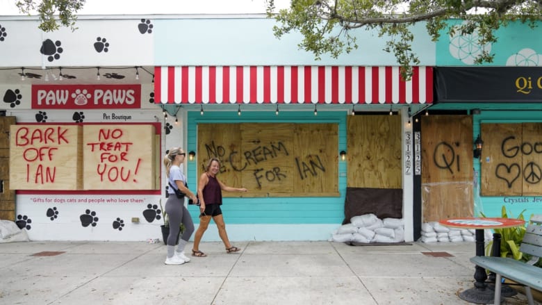 Hurricane Ian approaches Florida as Category 4 storm