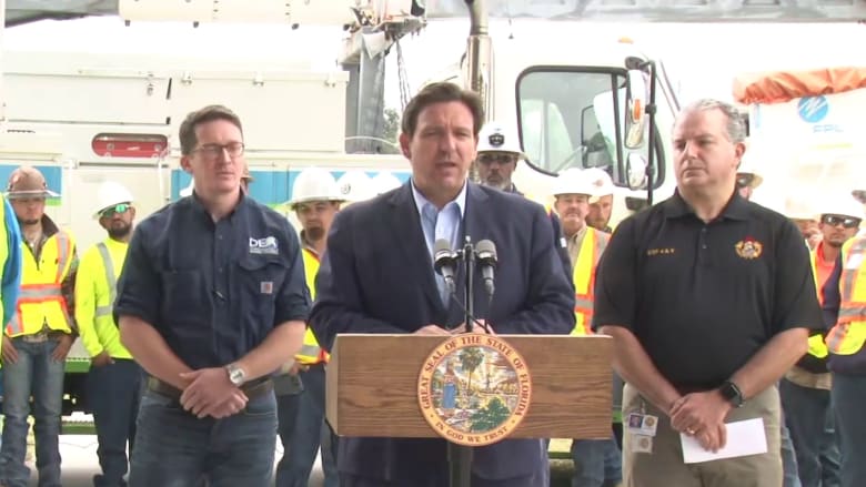 As Florida’s coastal communities prepare for landfall, DeSantis calls Ian a ‘historic storm’