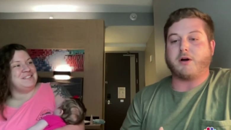 Port Charlotte couple trying to get home after evacuating to Fort Lauderdale with newborn