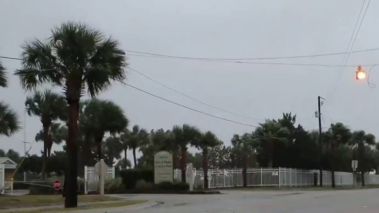 Hurricane Ian makes landfall in South Carolina