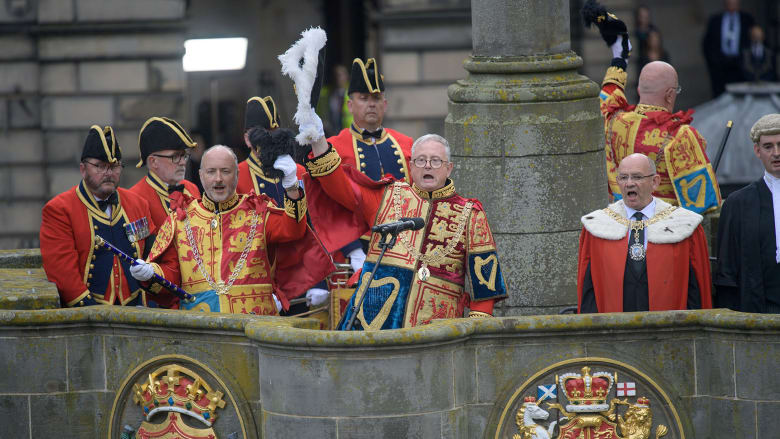 ‘All faith and obedience’: Charles proclaimed ruler across United Kingdom