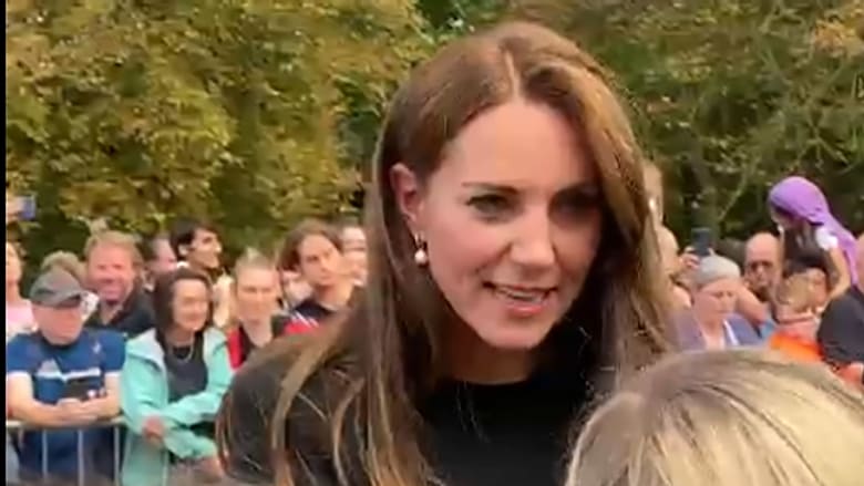 Princess Kate tells how son Louis reacted to death of Queen Elizabeth II