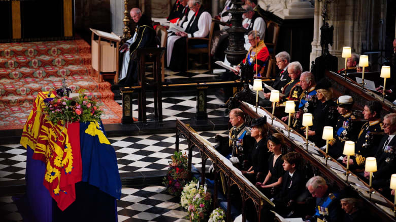 Watch key moments of the committal service for Queen Elizabeth II at Windsor Castle