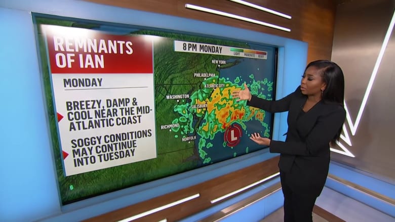 Hurricane Ian to make a mess of I-95 corridor
