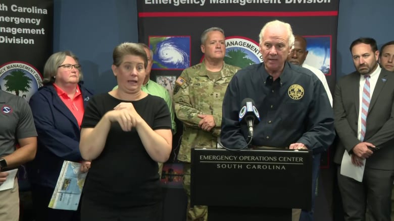 Gov. McMasters pushes optimism as recovery efforts begin: 'We're open for business'