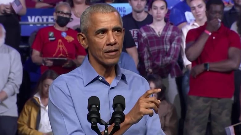 Midterm Elections 2022: Obama, Biden rally in Pennsylvania