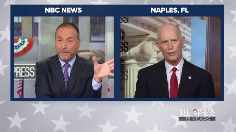 Rick Scott refuses to say whether he'll run for Senate majority leader should Republicans take control
