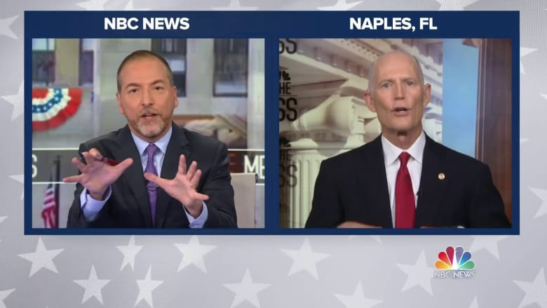 Scott: Republicans want to 'preserve' Social Security and Medicare benefits