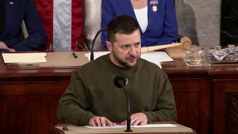 'It's too much for me': Zelenskyy overwhelmed with gratitude in speech to Congress