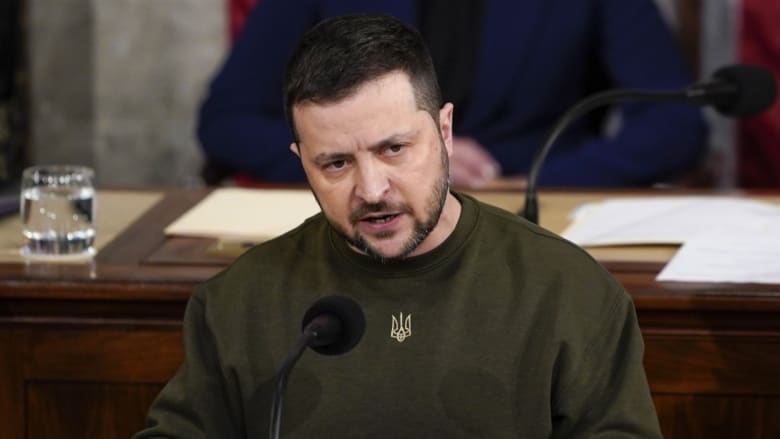 Zelenskyy makes ‘Put-in’ joke during address to Congress