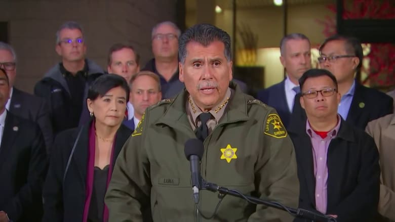 Suspect in Monterey Park mass shooting dead from self-inflicted gunshot wound