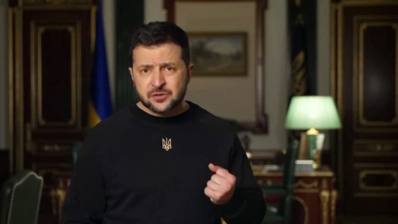 Ukraine's Zelenskyy praises support from 'free world' at Golden Globes
