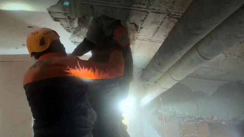Watch: Israeli team rescues earthquake survivors in Turkey