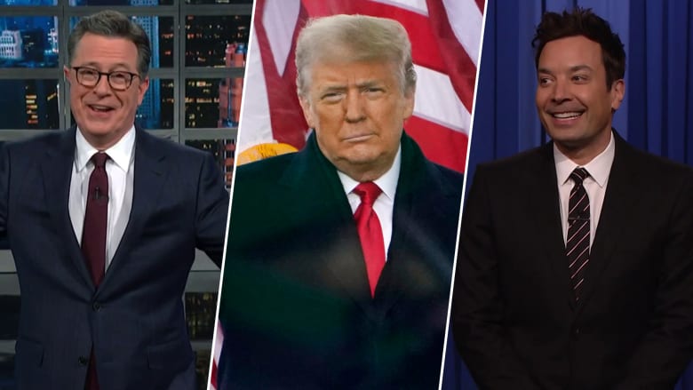 Watch: Late night hosts roast Trump over indictment