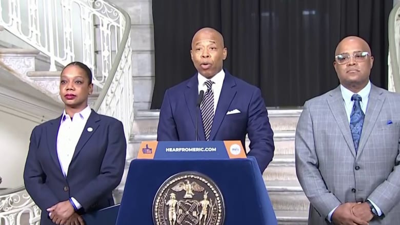 ‘Control yourselves,’ NYC mayor warns ahead of Trump arraignment