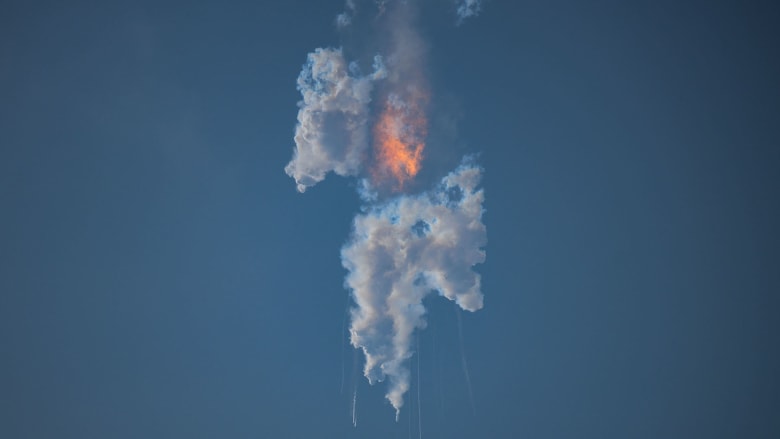 SpaceX's uncrewed Starship explodes during test flight