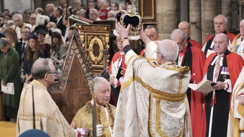 Watch the official crowning of King Charles III