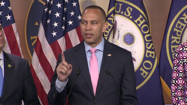 Jeffries reaffirms he will support Biden-McCarthy debt limit deal