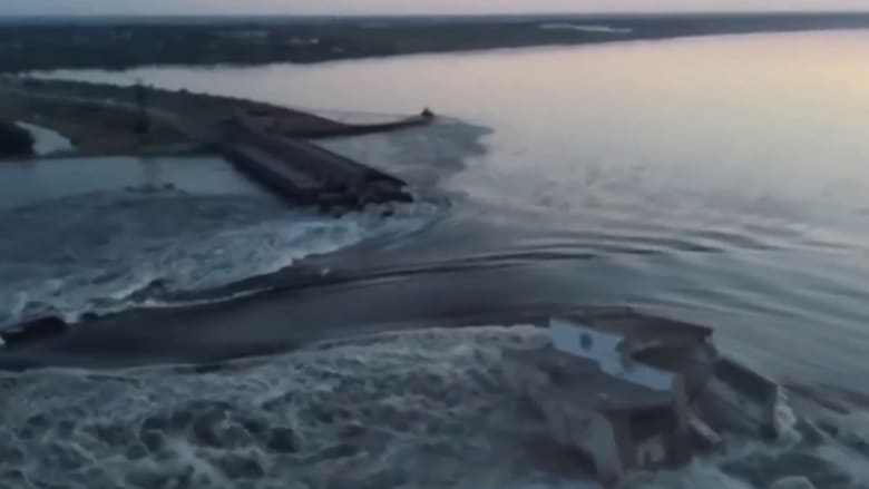 U.S. intel points to Russia being behind Ukrainian dam attack