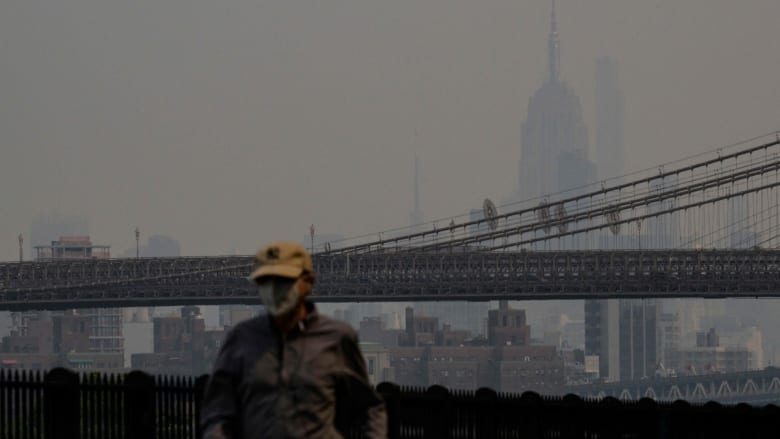 How to keep your air quality safe as Canadian wildfire smoke spreads