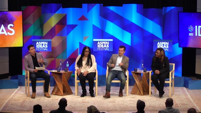 Tom Llamas in conversation with leaders inspiring America at Aspen Ideas Festival 