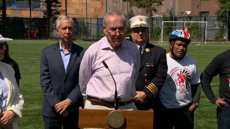 'No evidence of any more motion' by Wagner Group, Sen. Schumer says