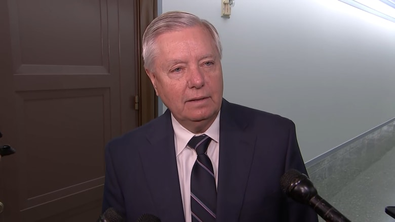 Graham condemns 'irresponsible' calls for violence amid Trump indictment