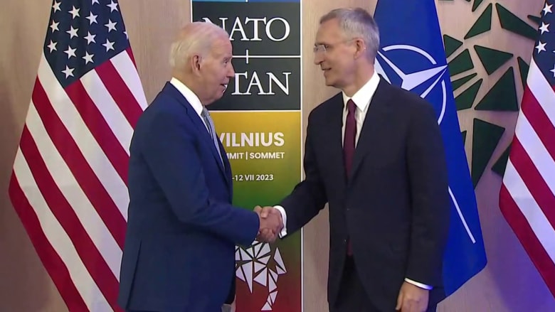 Biden says Putin's NATO strategy is wrong