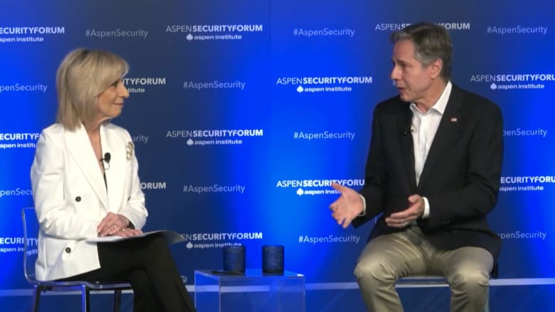 Antony Blinken discusses foreign policy at Aspen Security Forum