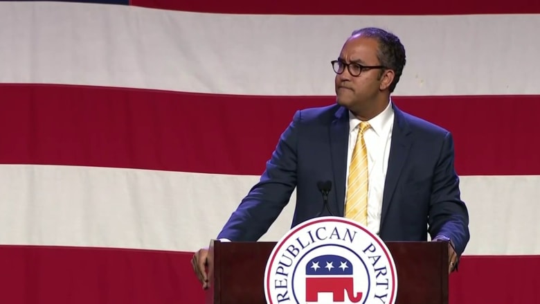 GOP presidential candidate Will Hurd reacts to latest Trump indictment