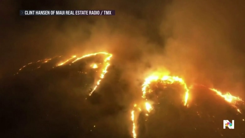 Deadly wildfires in Hawaii scorching island of Maui
