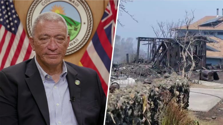 Maui County mayor on devastating fires: ‘We will rebuild’
