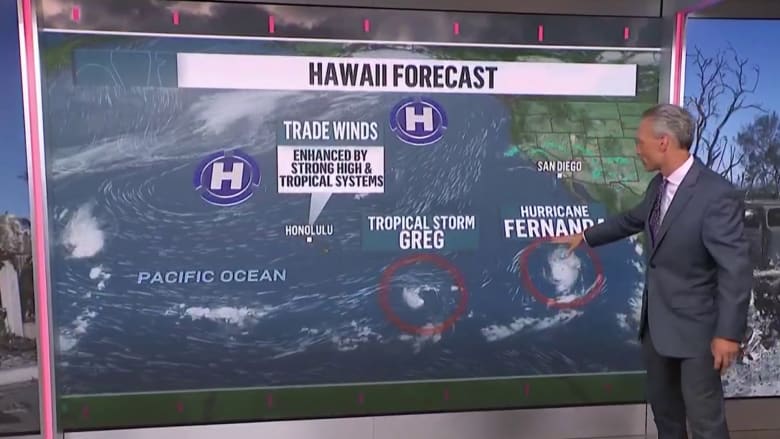 Tracking trade winds in Hawaii after deadly wildfires