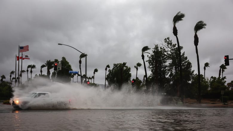 Earthquake rattles Southern California as Hilary makes landfall