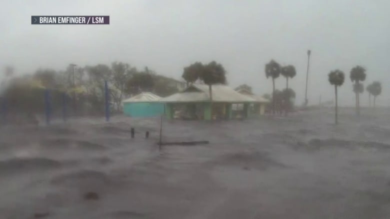 Idalia hits Florida’s Big Bend as Category 3 hurricane