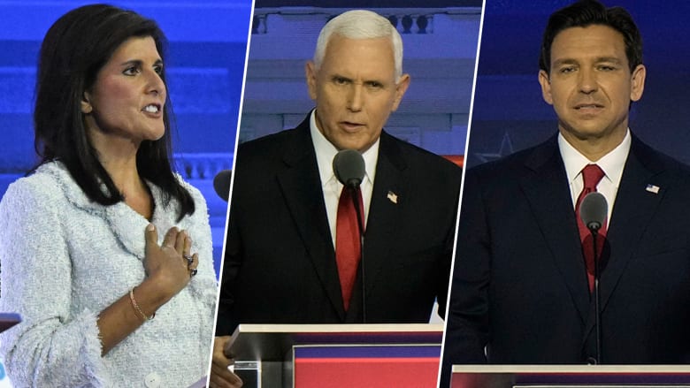 Haley, Pence, DeSantis discuss views on abortion