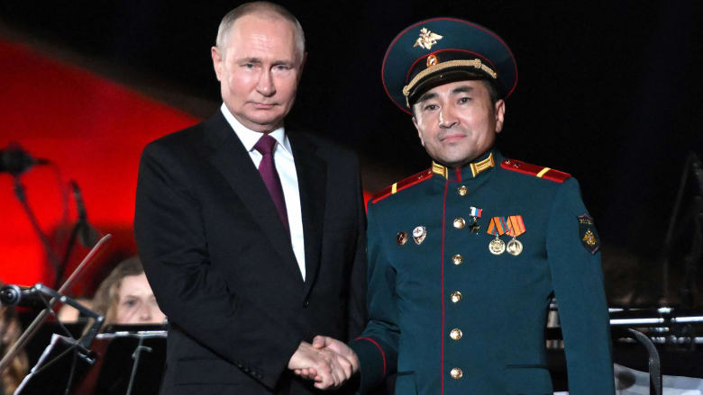 Putin speaks at WWII memorial amid reports Prigozhin is dead