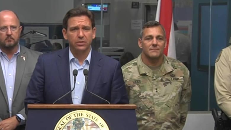 DeSantis gives update on Hurricane Idalia as it nears Florida coast