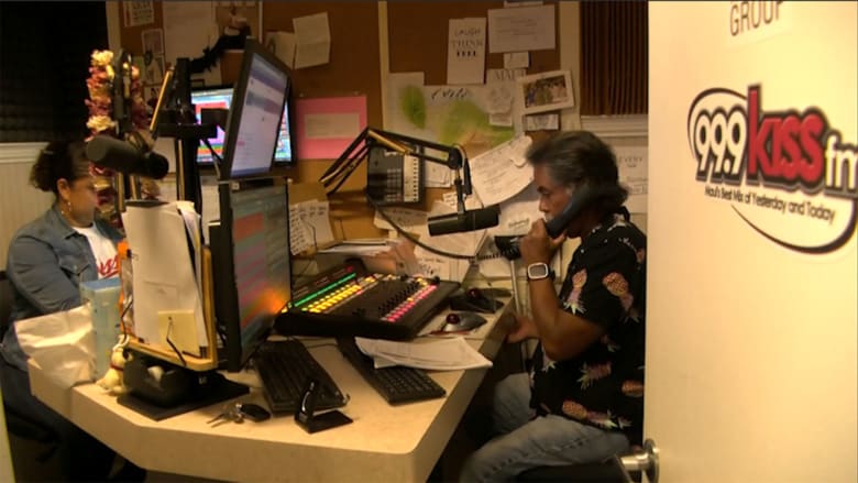 Radio hosts in Maui take calls to keep the community informed