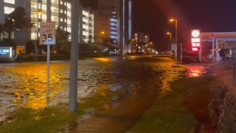 Hurricane Idalia floods streets in Treasure Island, Florida