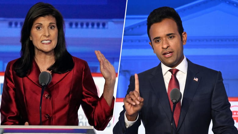 Haley, Ramaswamy get into heated debate over TikTok and Ukraine aid