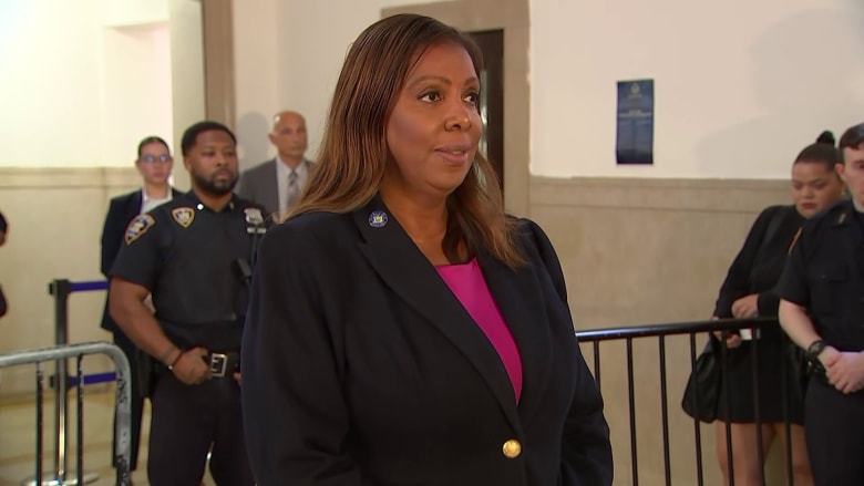 Letitia James slams Trump’s comments on civil fraud trial