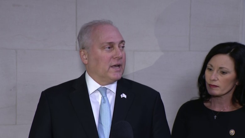 Scalise speaks after winning GOP nomination for speaker