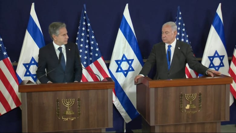 'We will always be by your side': Blinken tells Netanyahu