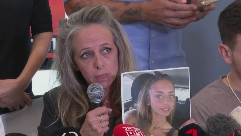 'Bring my baby back home': Mother of Mia Schem who was shown in Hamas hostage video
