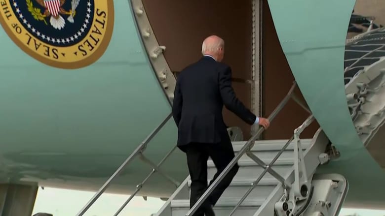 President Biden departs to Israel on first trip since start of war
